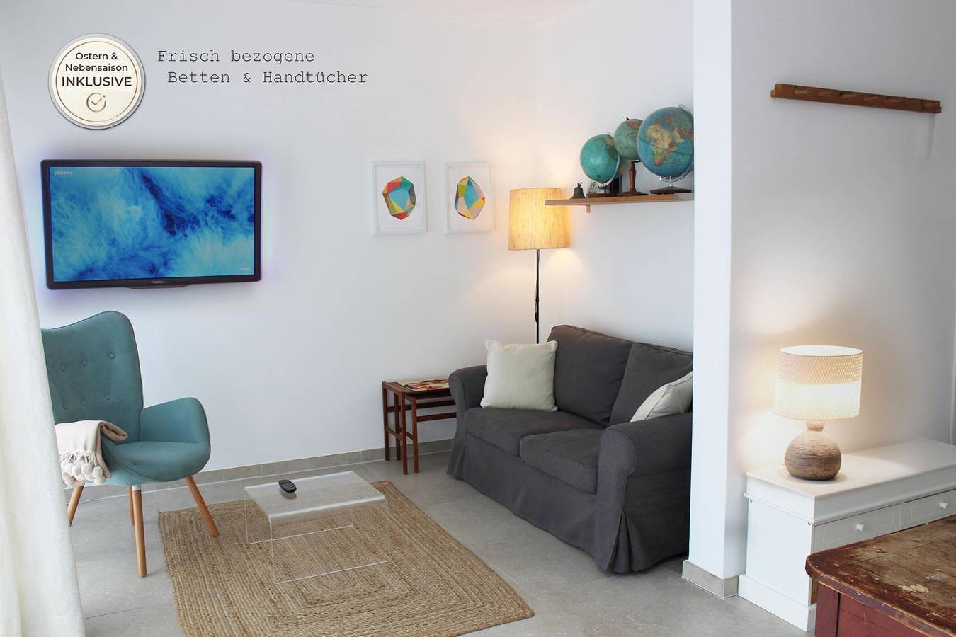 Ganze Wohnung, "Das Vosshörn - Matrose" - Gemütliche Ferienwohnung mit Wohlfühlcharakter in Duhnen, Cuxhaven