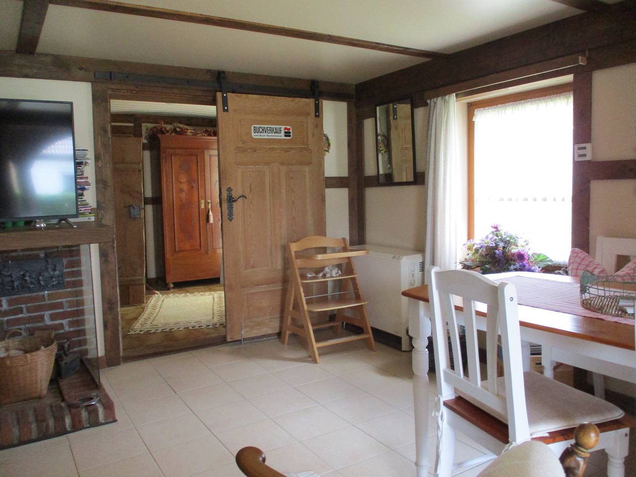 Casa Vacanze 'Altes Jägerhaus' con Terrazza Privata e Giardino Privato in Hetzdorf, Uckerland