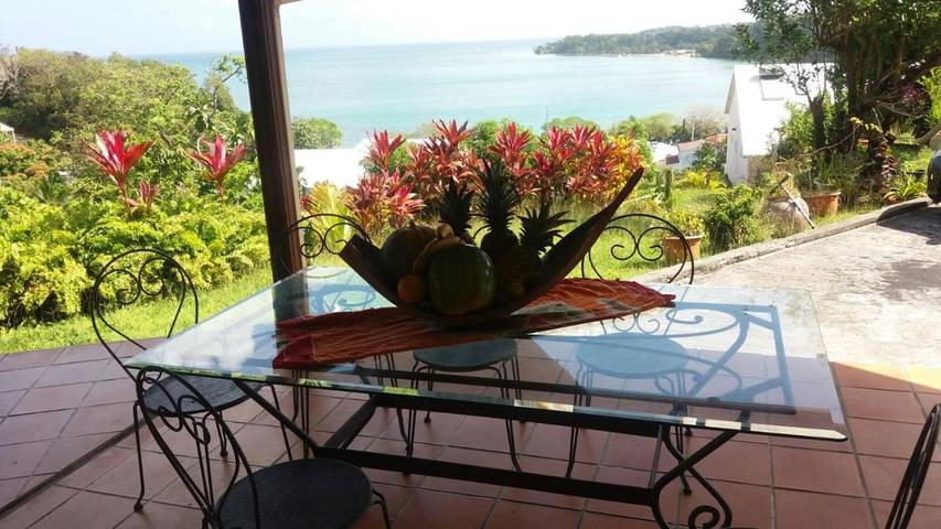 Chambre d’hôte pour 2 personnes, avec jardin ainsi que vue et terrasse à La Trinité - 3