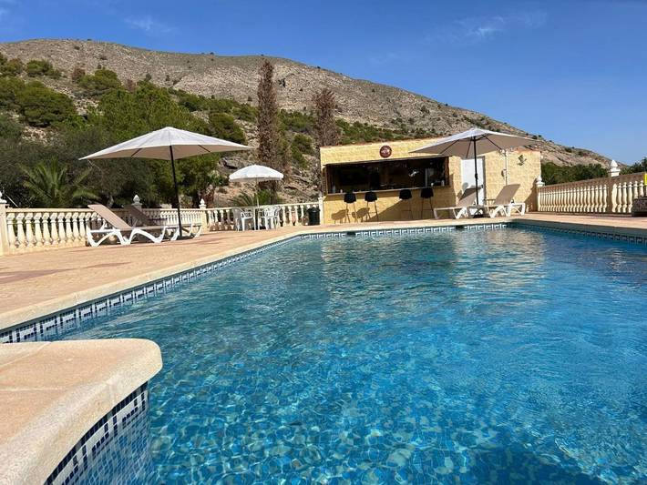 Apartamento para 2 personas, con jardín además de vistas y piscina, Se admiten mascotas en Fortuna
