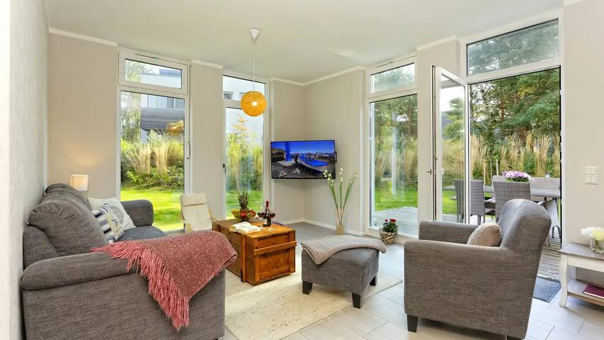 Ferienwohnung für 4 Personen, mit Terrasse und Garten in Karlshagen