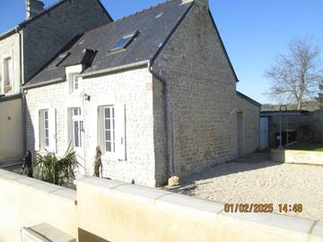 Gîte pour 6 personnes, avec jardin et vue à Trévières