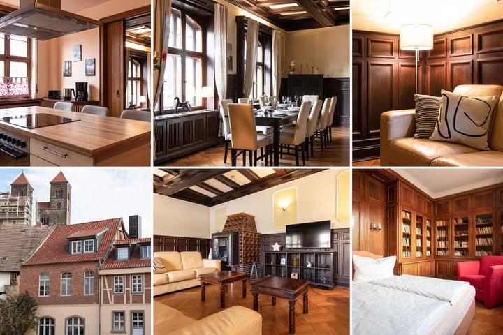 Ferienwohnung für 10 Personen, mit Balkon/Terrasse und Terrasse in Adventsstadt Quedlinburg - 3