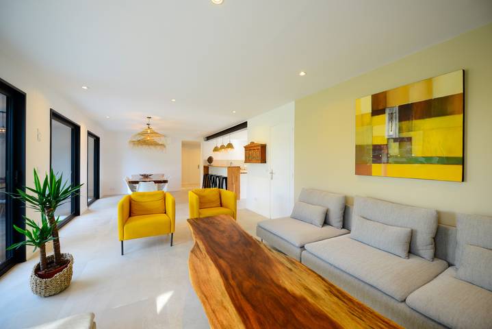 Location de vacances pour 10 personnes, avec vue sur l’océan ainsi que jardin et terrasse dans Kerhostin - 4