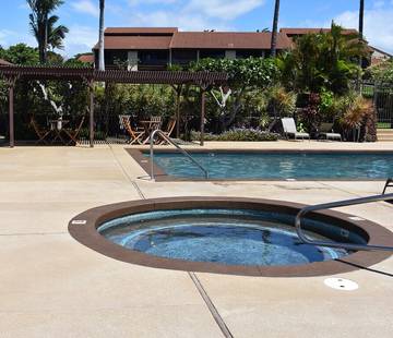 Villa pour 6 personnes, avec piscine ainsi que jacuzzi et balcon dans Hawai