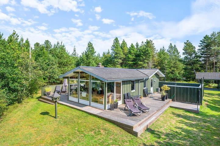 Ferienhaus für 6 Personen, mit Balkon/Terrasse und Terrasse in Blavand