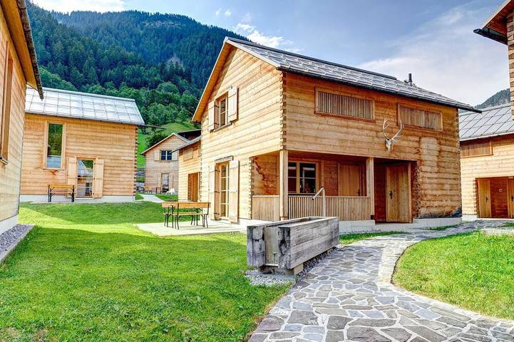 Chalet für 4 Personen, mit Terrasse in Brand