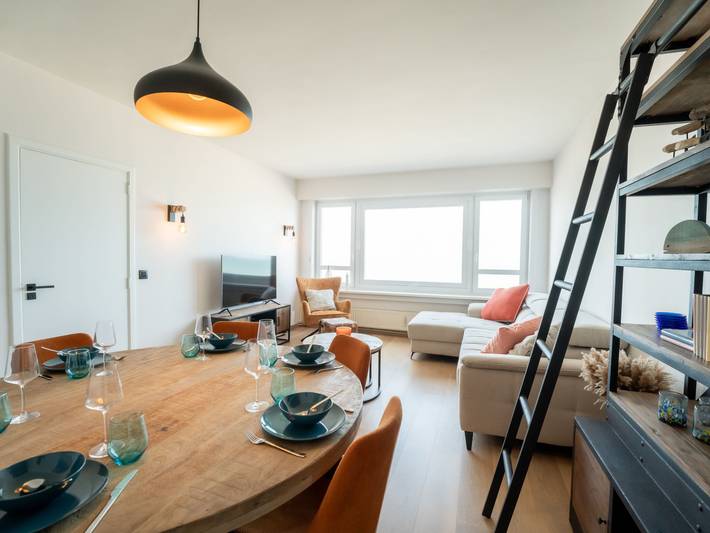 Gîte pour 6 personnes, avec balcon à Blankenberge - 4