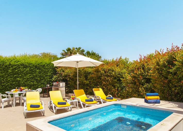 Villa für 5 Personen, mit Terrasse und Garten in Lagos - 2