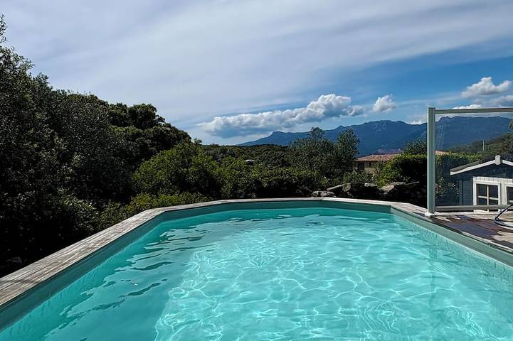 Maison de vacances pour 6 personnes, avec jardin et balcon à Bonifacio