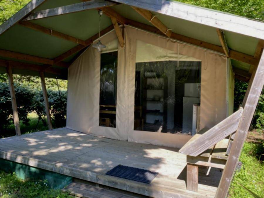 Camping la Cailletiere - Camping Paradis - Safarizelt 4 personen - Zelt-Lodge - ohne Sanitäranlagen in Dolus-d'Oléron, Côte de Beauté