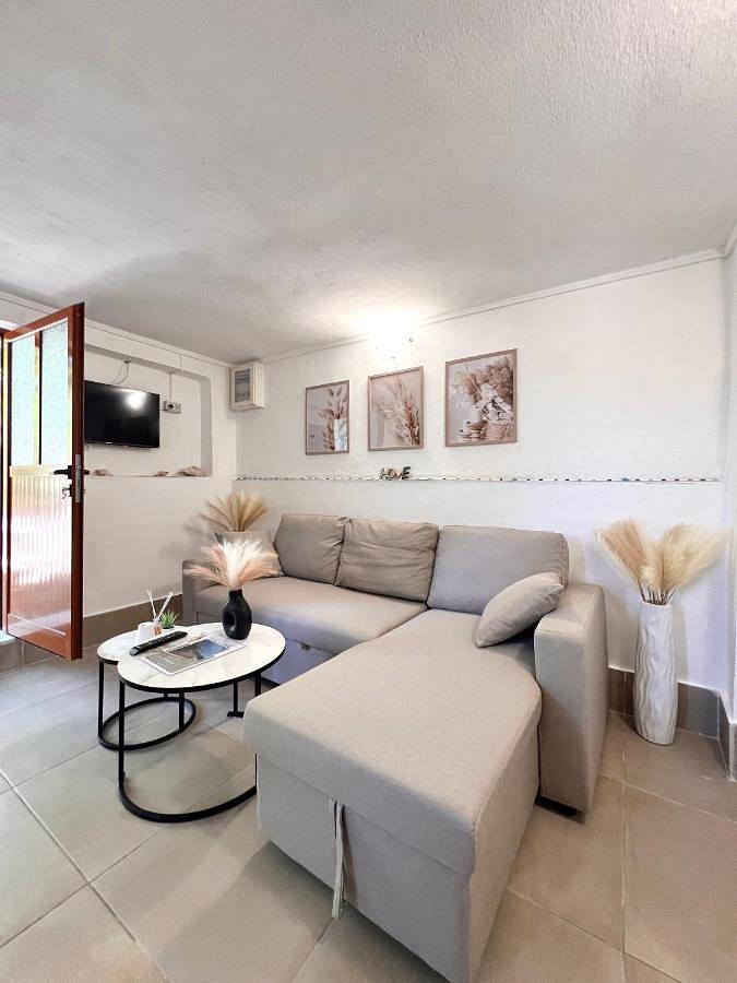 Appartement de vacances pour 3 personnes, avec jardin