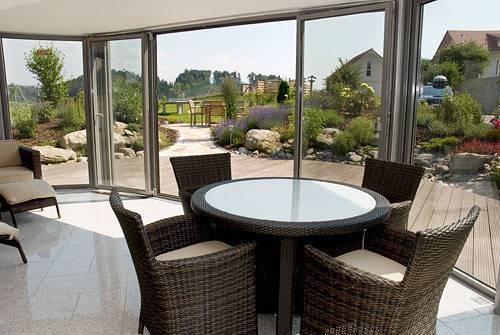 Ganze Ferienwohnung, Haus Sonnenschein - Ferienwohnung Alpenblick, 65 qm, Balkon, 2 Schlafzimmer, max. 6 Personen in Tettnang, Region Bodensee-Oberschwaben