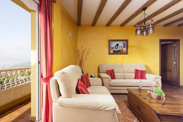 Appartement entier, Appartement de vacances pour 6 personnes avec terrasse in El Orégano, Los Realejos