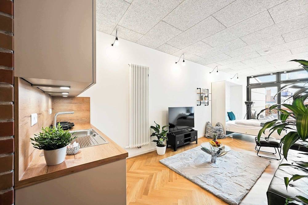 Geheel appartement, Lit Living: Luxusloft | Box Spring | Air Con | Bbq in Mannheim, Kurpfalz
