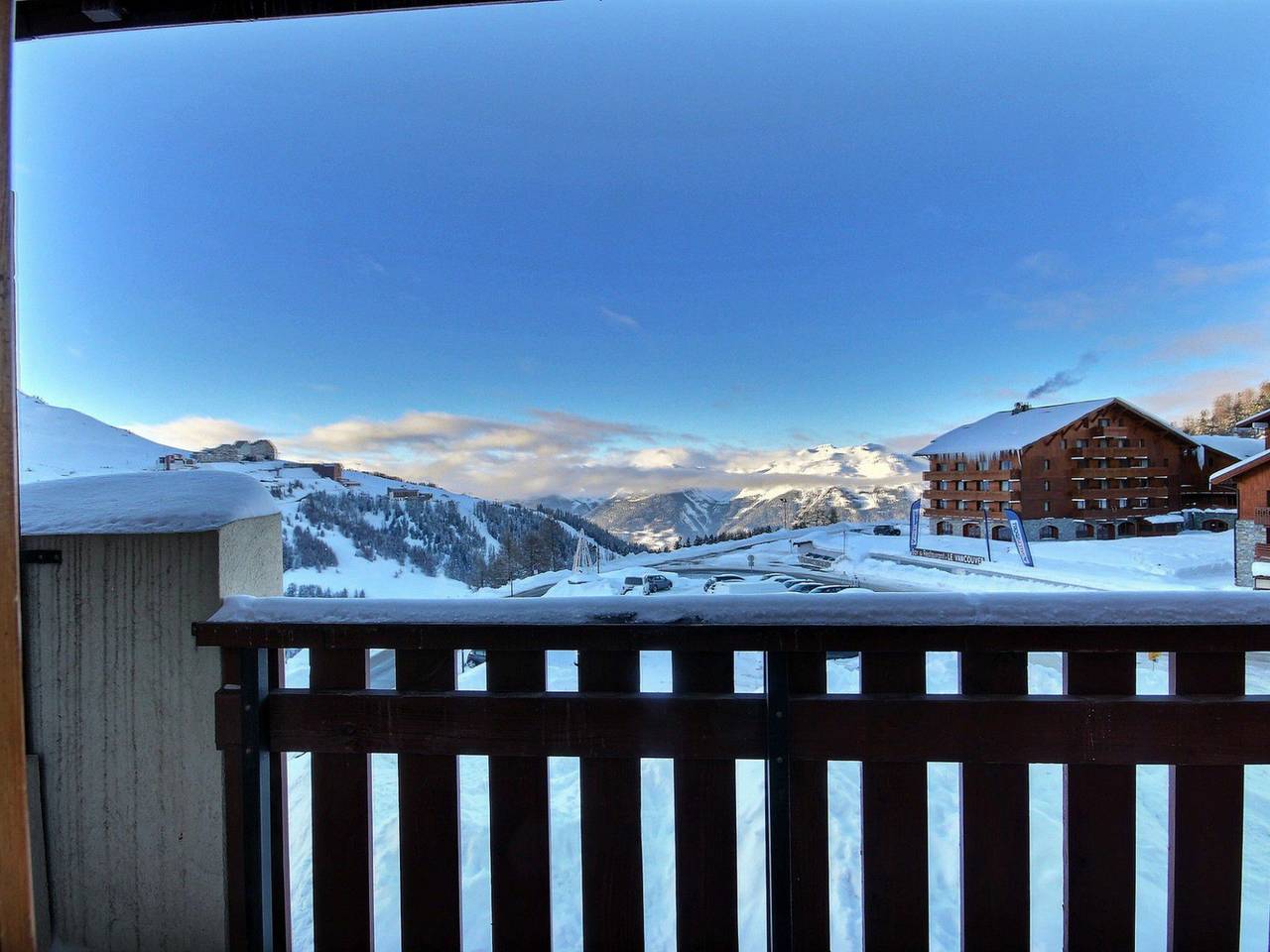 Appartement entier, Appartement rénové 4 pers, balcon, Plagne Soleil in La Plagne, La Plagne-Tarentaise