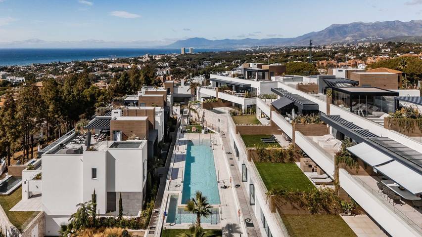 Loft voor 4 personen, met zwembad en balkon/terras in Marbella
