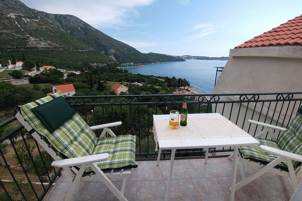 Ganze Wohnung, Studio Appartement mit Balkon und Meerblick Plat, Dubrovnik in Plat, Dubrovnik-Neretva