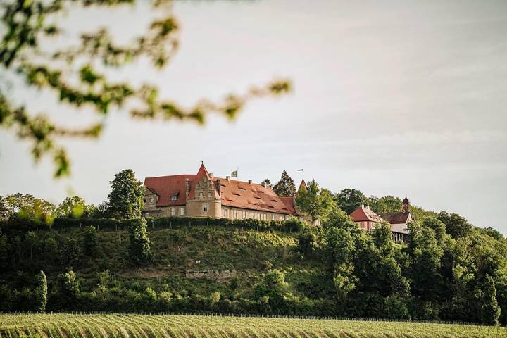 Hotel für 2 Personen, mit Terrasse und Garten sowie Ausblick im Steigerwald - 3
