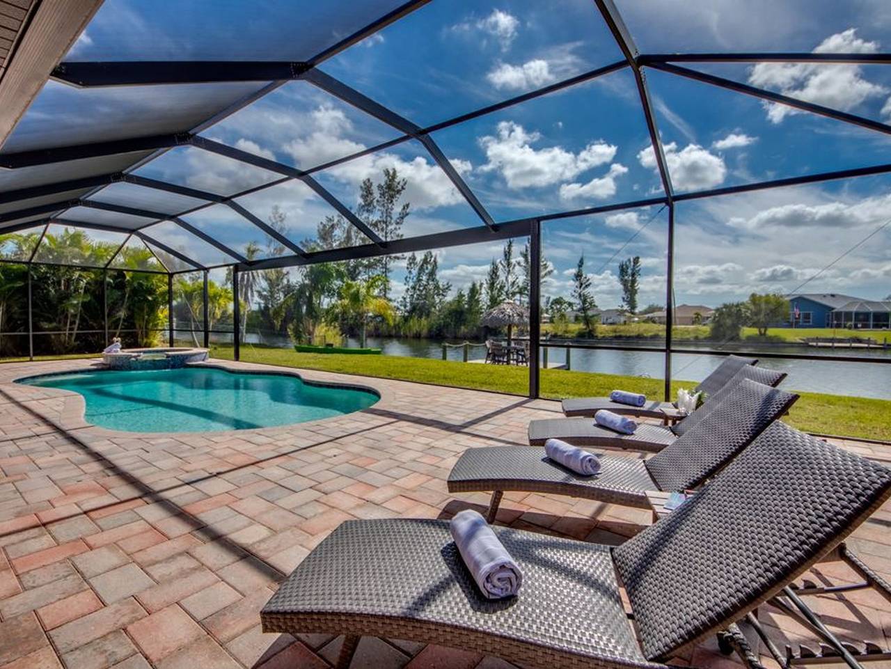 Ganze Wohnung, Villa Bahama Bay in Cape Coral, Southwest Florida