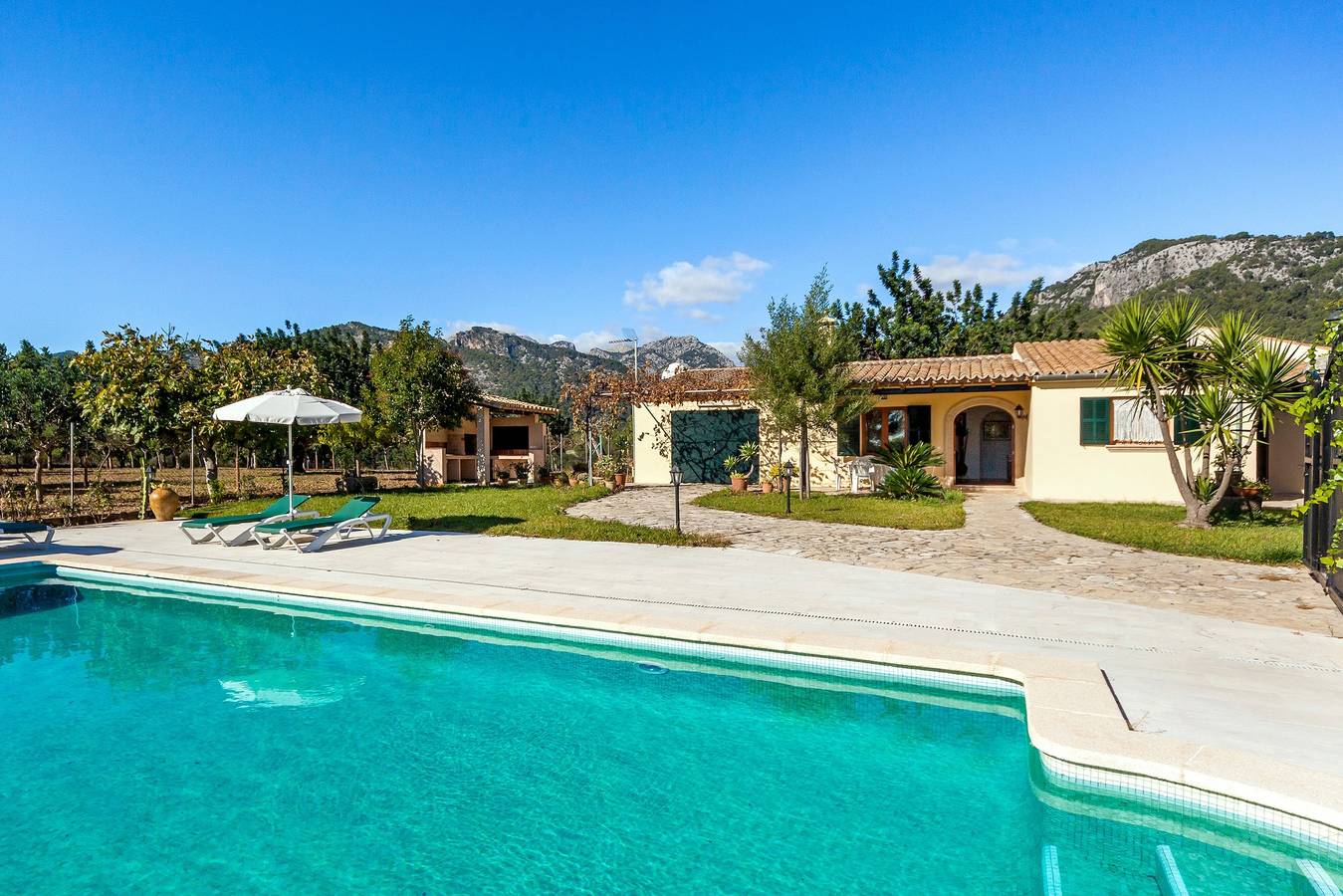 Ländliche Finca mit Pool – Finca Tabo in Selva, Mallorca Inselmitte