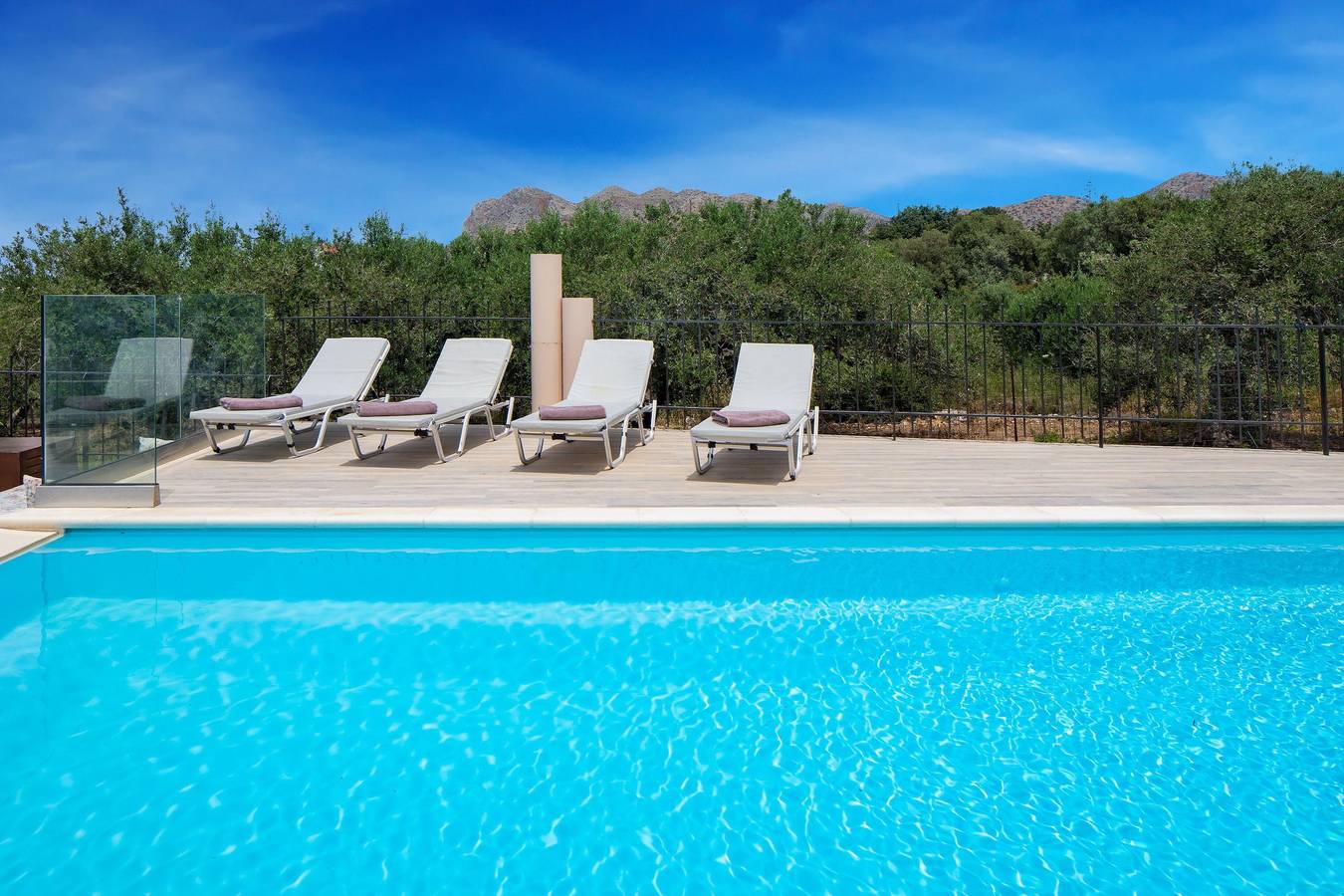 Villa für 9 Personen mit Meerblick in Chorafakia, Akrotiri (Chania)