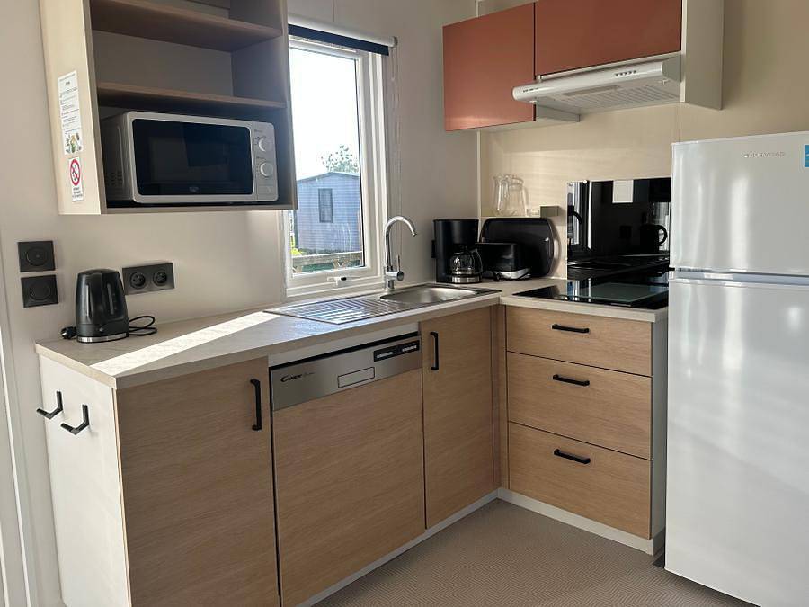 Camping Paradis - La Croix L'abbé - Mobilhome 4 personnes - Confort + 2 ch 2 sdb 4 pers in Saint-Valery-sur-Somme, Région d'Abbeville