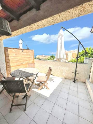 Gîte pour 4 personnes, avec terrasse à Linguizzetta