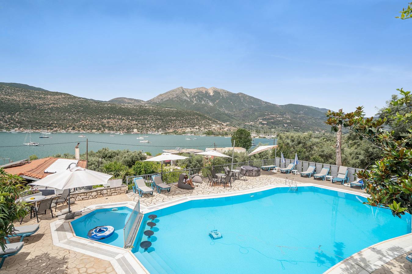 Casa de vacaciones 'Villa 1' con vistas al mar, Wi-Fi y aire acondicionado in Geni, Grecia