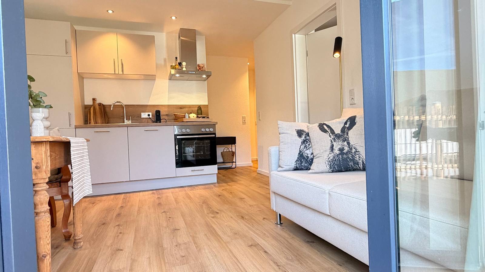 Brandenburgs Holiday Apartment Sauerland Ostwig – Deluxe, 50 m² with Private Terrace