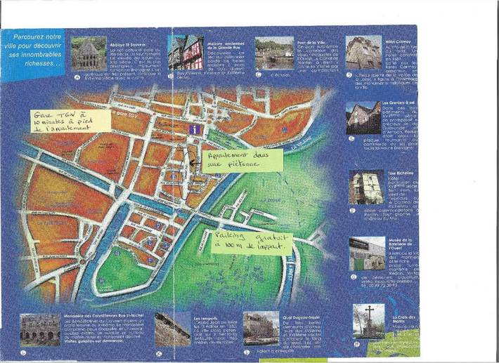 Gîte pour 5 personnes, avec vue et balcon à Redon - 4