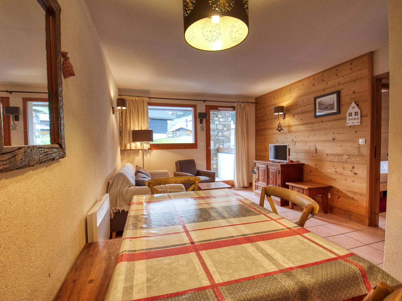 Appartement entier, Bel appartement skis aux pieds à Morillon 1100 - 4 à 6 personnes in Station de Morillon, Grand Massif
