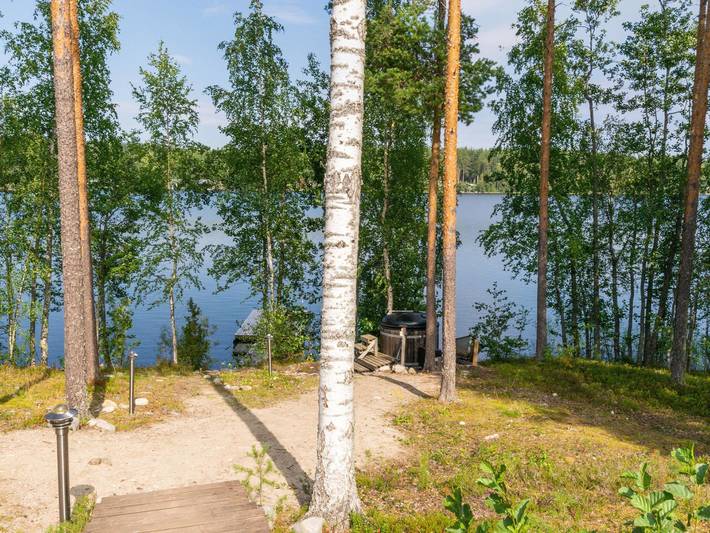 Hot pool cottage ainu in Enonkoski, Südsavo