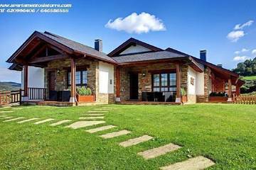 Casa rural para 4 personas, con jardín y terraza en Eo-Navia