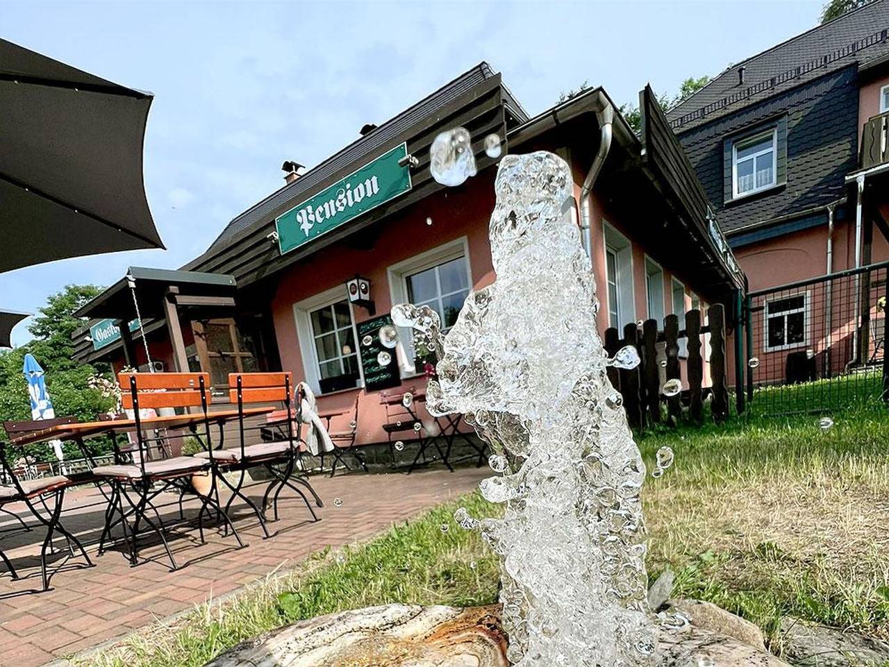 Pension Forsthaus Hain - Doppelzimmer Kat. A in Oybin, Zittauer Gebirge