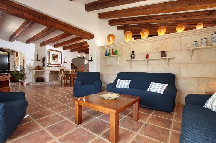 Villa für 6 Personen mit Garten in Pollença Stadt, Pollença