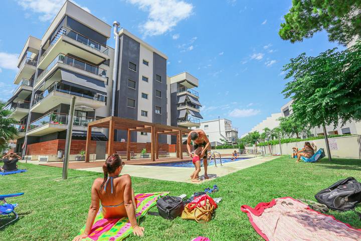 Apartamento de vacaciones para 6 personas, con jardín - 1