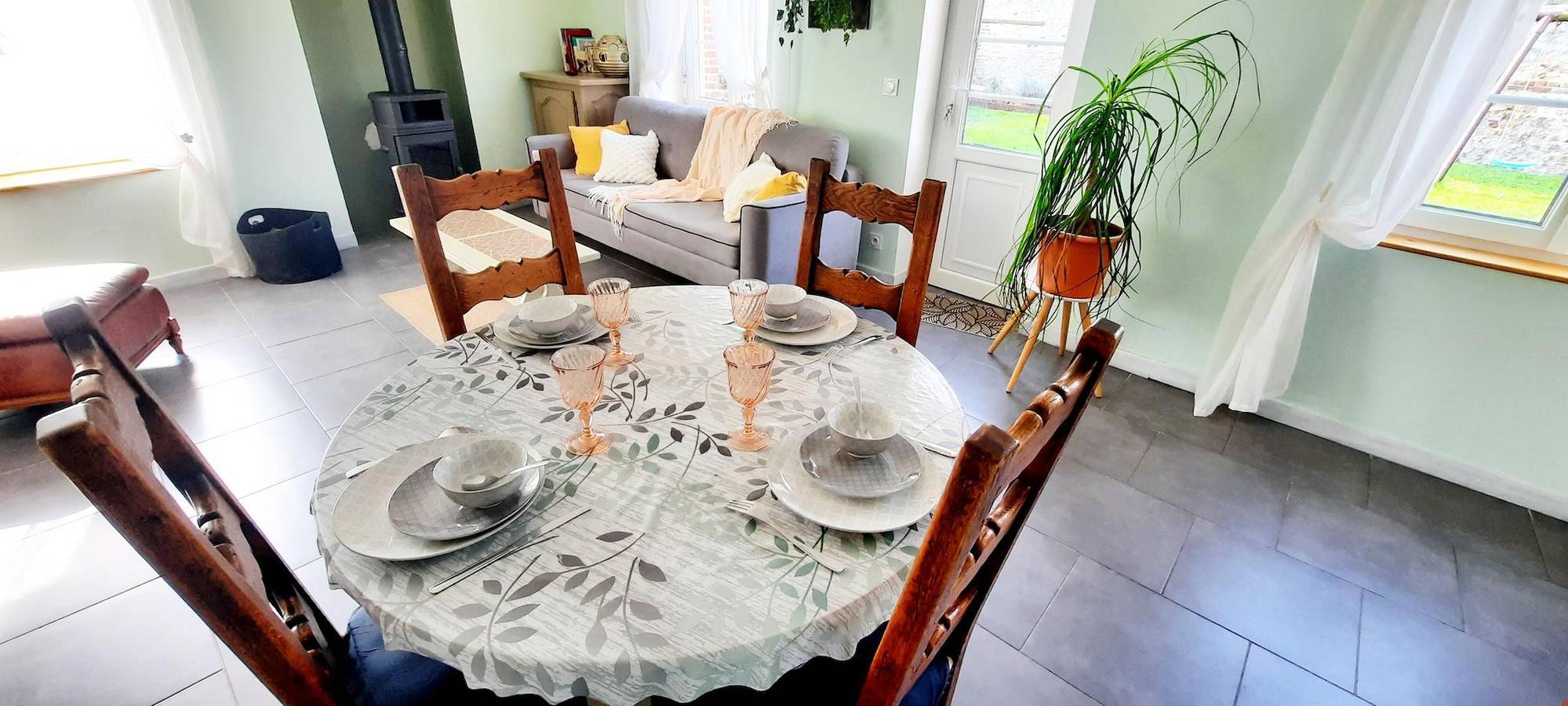 Gîte für 4 Personen mit Garten in Ganzeville, Le Havre und Umgebung