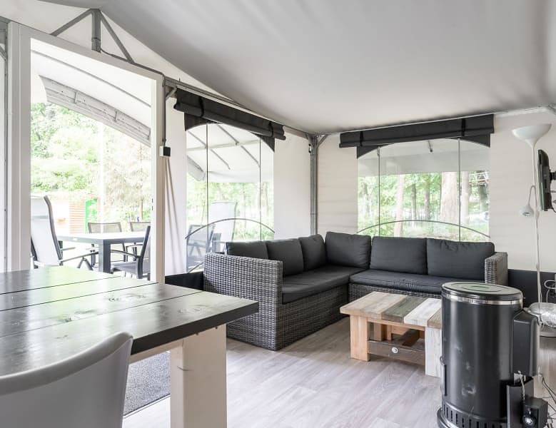 Rcn het Grote Bos — Tentvilla Veldzigt in Doorn, Provincie Utrecht