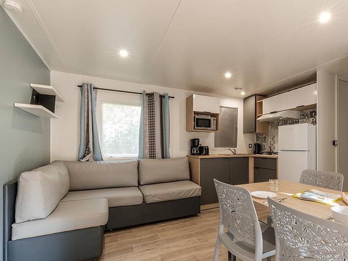 Mobil home pour 8 personnes, avec bassin pour enfant dans Doué-en-Anjou - 3