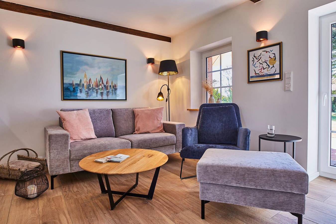 Ganze Wohnung, Ferienwohnung Reethaus M - Sommerhaus 54 in Grödersby bei Arnis. in Grödersby, Kappeln & Umgebung