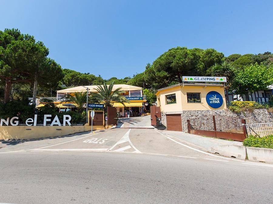 Camping El Far - Bungalow 4 personen - Bungalow 4 Personen mit Seeblick in Calella, Costa del Maresme