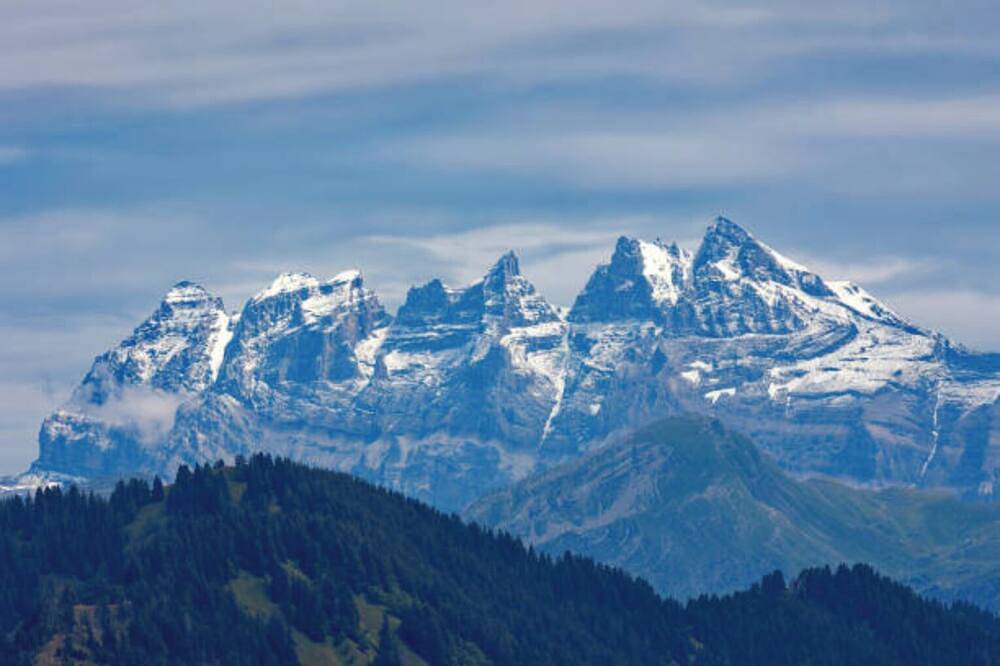 Geheel appartement, Appartement 'Appartement Sous Berthet - 4 Pers' met Uitzicht op de Bergen, Balkon en Wifi in Habère-Poche, Thonon-les-Bains en omgeving