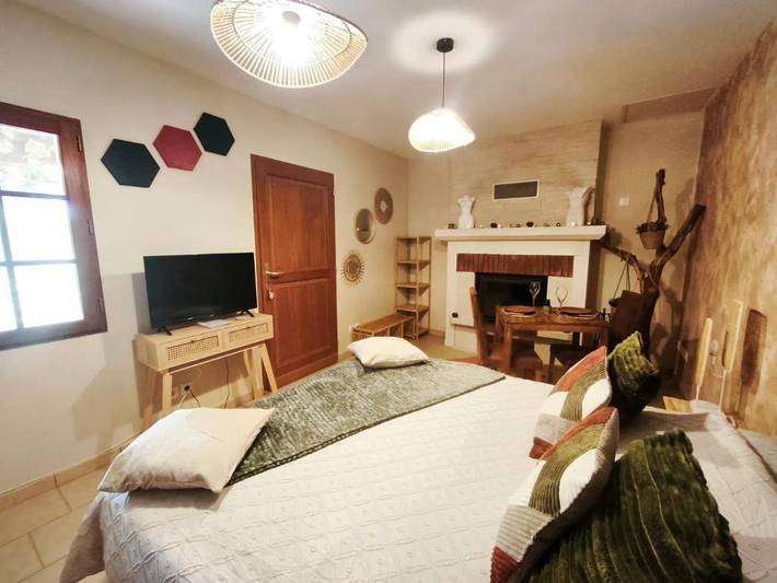 Gîte pour 2 personnes, avec jardin ainsi que vue et piscine dans Lys-Haut-Layon - 3