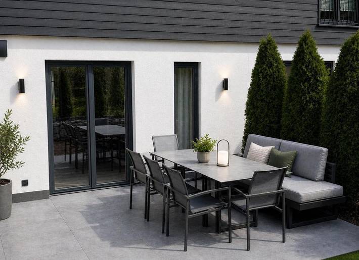 Ferienhaus für 7 Personen, mit Ausblick und Garten sowie Sauna in Fischen - 3