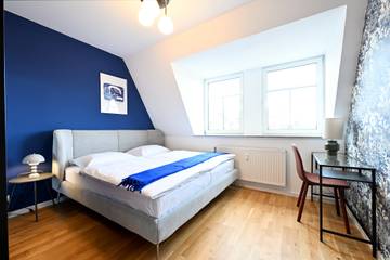 Ferienwohnung für 4 Personen, mit Terrasse und Sauna in Fürth