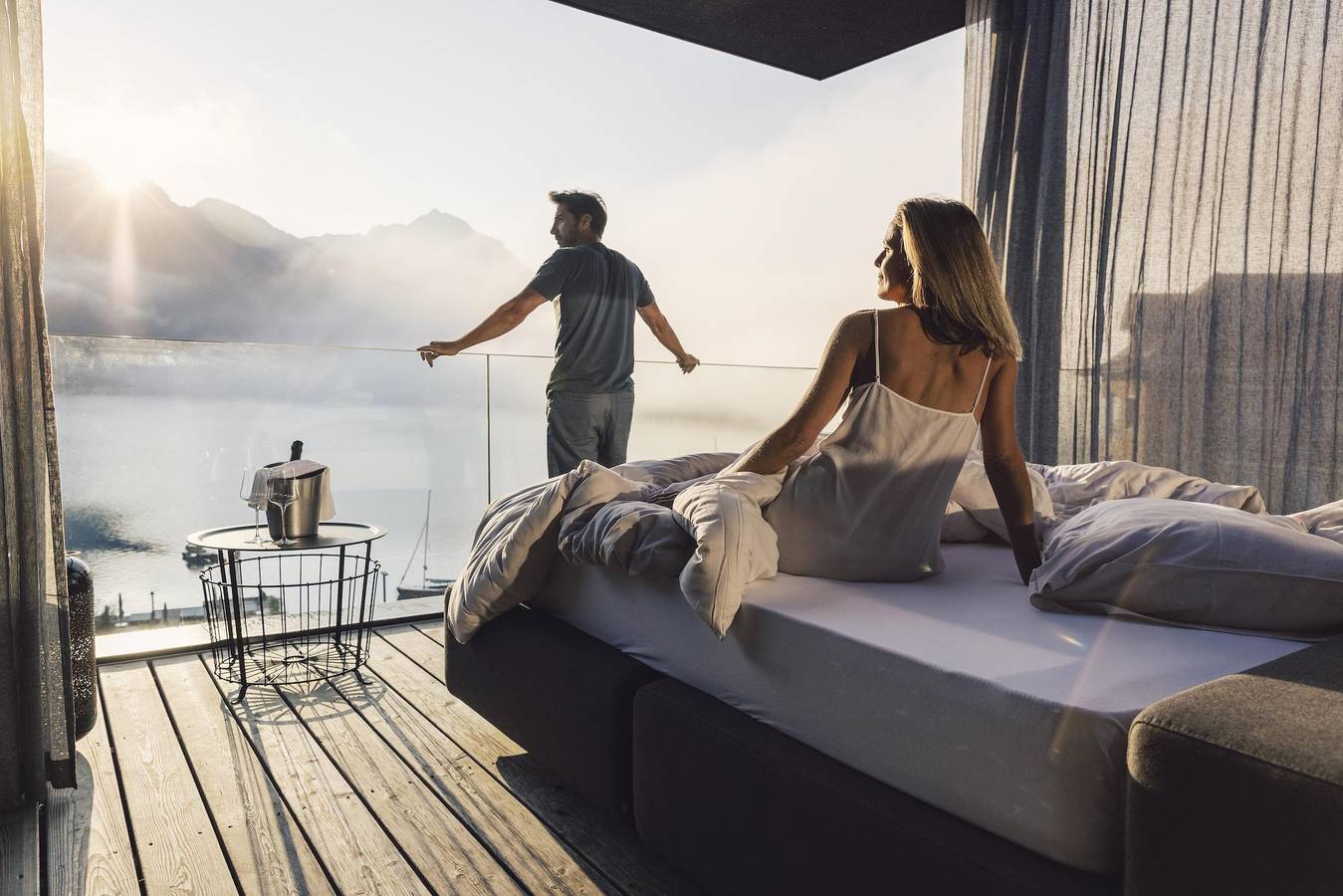 Halbpension seitlicher Seeblick Achensee in Pertisau, Eben am Achensee