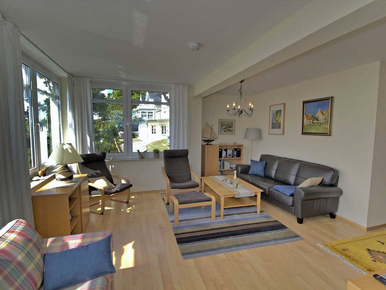 Ganze Ferienwohnung, Villa Seeblick App. 307 - mit herrlichem Meerblick in Sassnitz, Nationalpark Jasmund