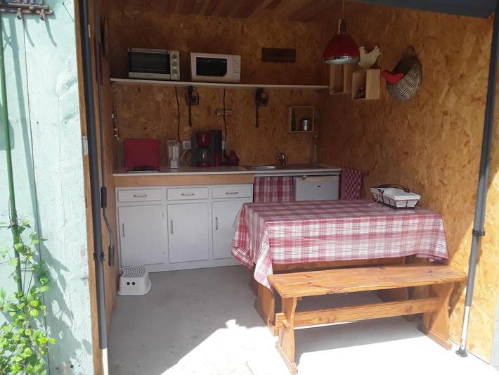 Chambre d’hôte pour 5 personnes, avec vue et jardin dans l' Eure - 2