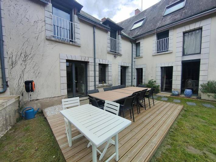Maison de vacances pour 10 personnes, avec terrasse et vue